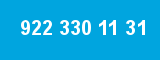 922 330 11 31